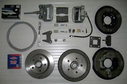 Horse trailer brake parts