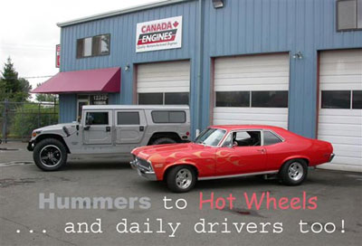 Canada Engines has 12 repair bays - 9 for engine installations and 3 for general repairs