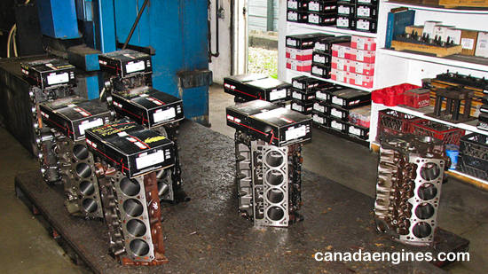 GM/ Chevrolet, Ford, Chrysler/ Dodge and import remanufactured engine blocks in stock!