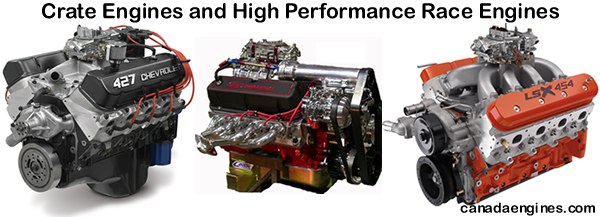 Crate Engines and high performance race motors are our specialty.