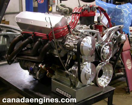 438 cubic inch Ford stroker high performance engine 