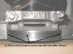 Ford 4.0 liter engine gasket oil leak problems Step 2