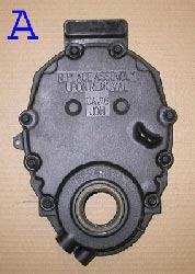 Chevrolet Vortec timing chain cover A