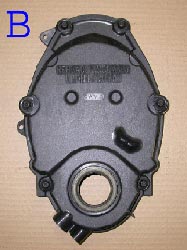 Chevrolet Vortec timing chain cover B