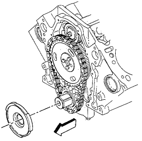 Chevy Vortec engine crank sensor ring may be reused on your new engine