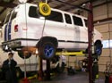 36_1993_GMC_van_on_hoist