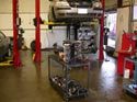 48_Chevrolet_minivan_V6_engine_on_workbench