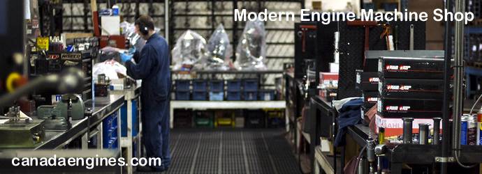 Modern In-House Engine Machine 
		Shop.