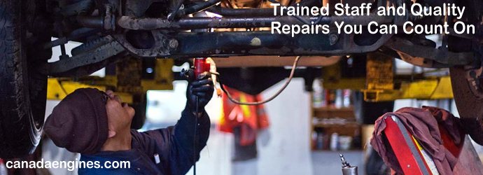 Trained Auto Mechanics Ensure 
		Top Quality Repairs.