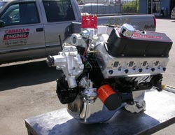 Canada Engines high performance 1969 Ford Mustang 351 Windsor crate engine... click on image for a larger engine photo