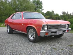 1971 Chevy Nova high performance engine