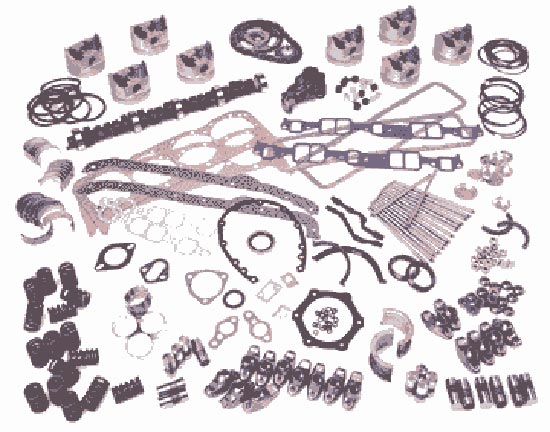 Fel-Pro gasket sets and spare engine parts