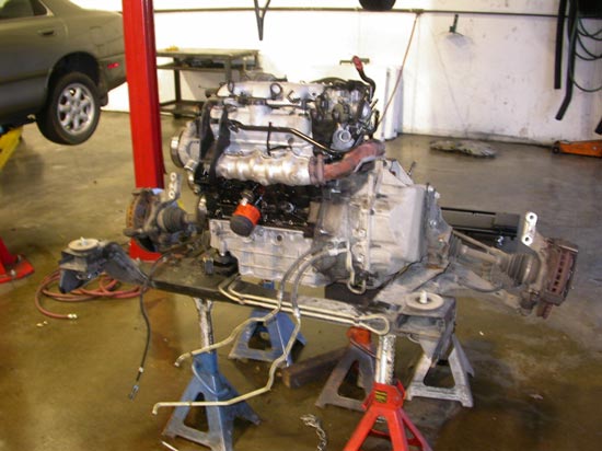 54_Chev_minivan_rebuilt_V6_engine_with_transmission