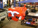 12_smallblock_Chevrolet_V8_remanufactured_engine_on_hoist