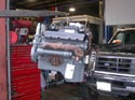 16_remanufactured_Ford_V_motor_on_hoist