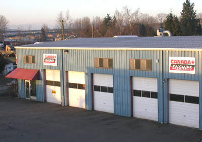 Canada Engines has 12 repair bays - 9 for engine installations and 3 for general repairs